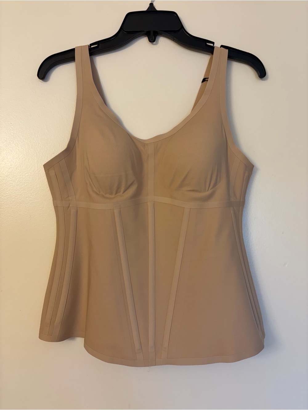 Honeylove Boldness Boned Tank Body Contouring Nude Beige Size XLarge NWT